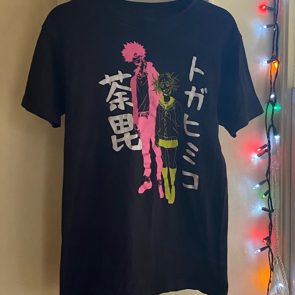 funimation my hero academia anime graphic tshirt